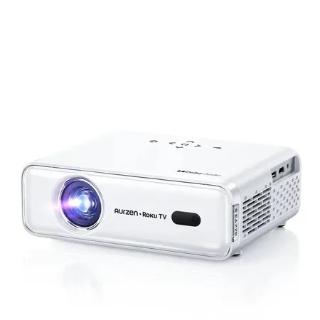 Aurzen EAZZE D1R Roku TV Smart Projector