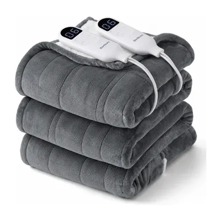 Bedsure Dual Control Heated Blanket, Queen