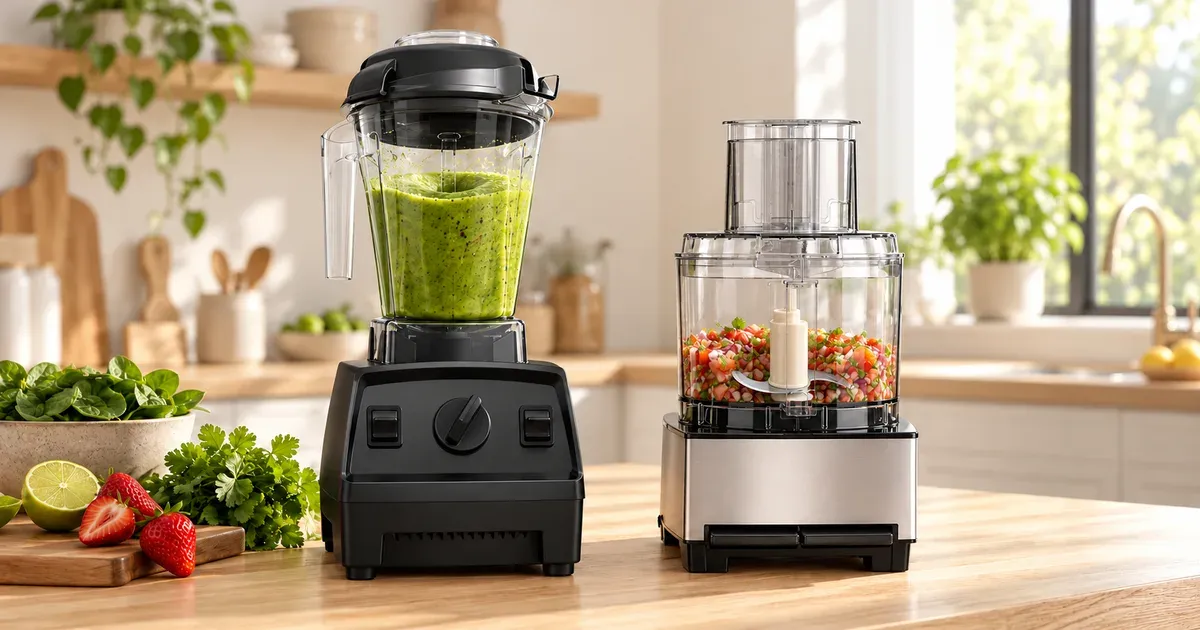 Blender vs. Food Processor