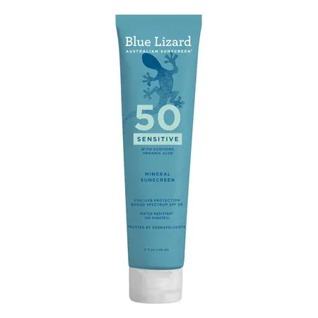 Blue Lizard Sensitive Mineral Sunscreen SPF 50