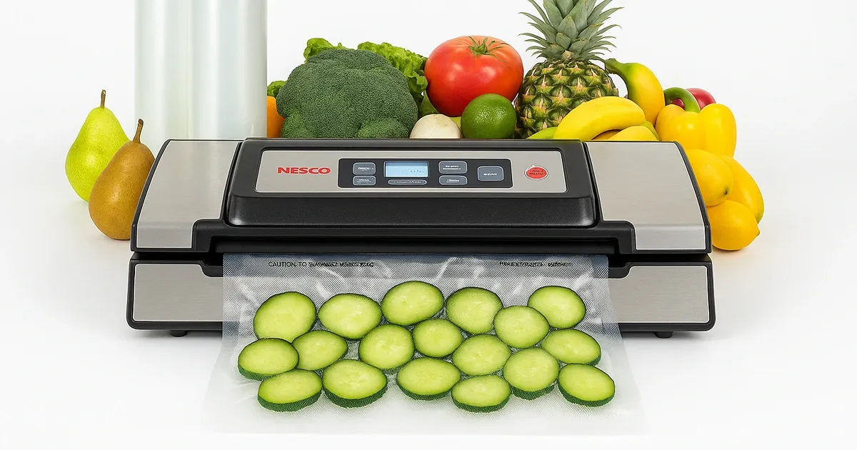 Nesco Deluxe Food VS-12 Vacuum Sealer