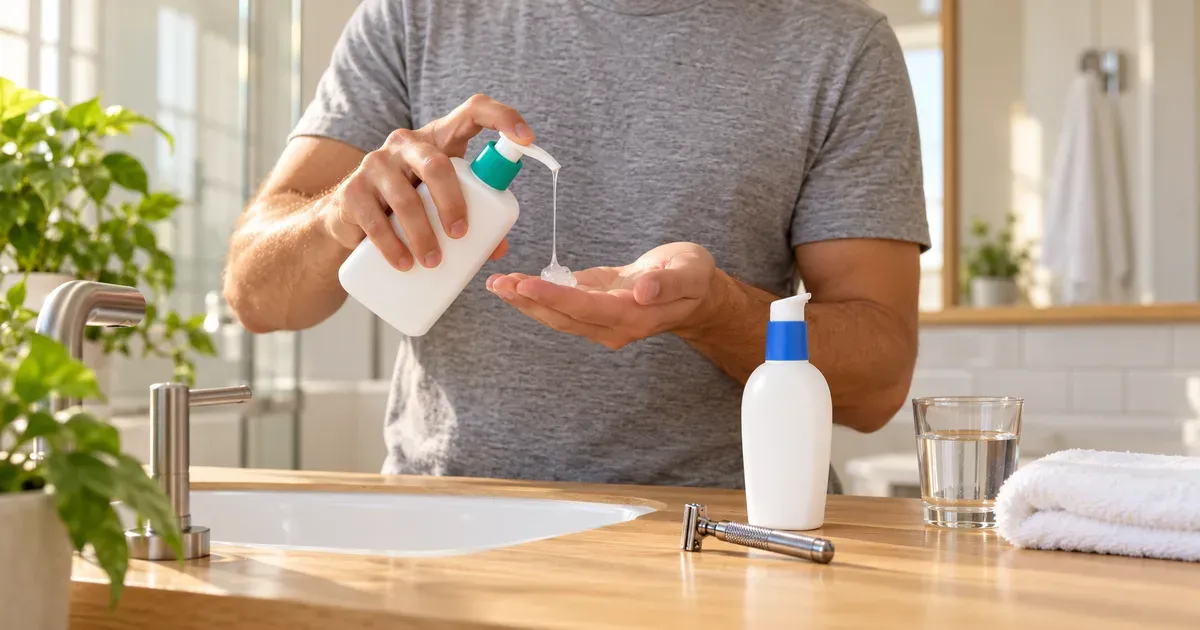 A Simple Skin Care Routine for Men