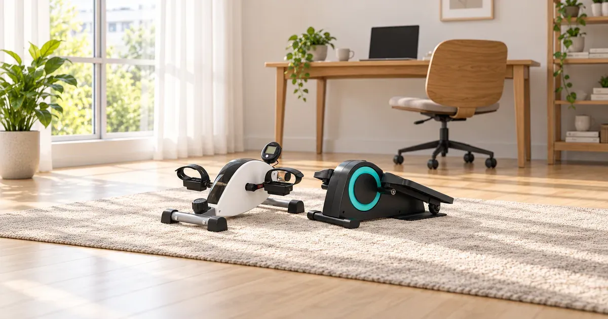 Under-Desk Bike vs. Under-Desk Elliptical