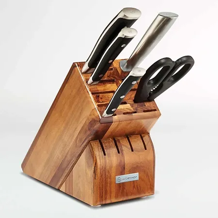 Wüsthof Classic Ikon 6-Piece Starter Knife Block Set